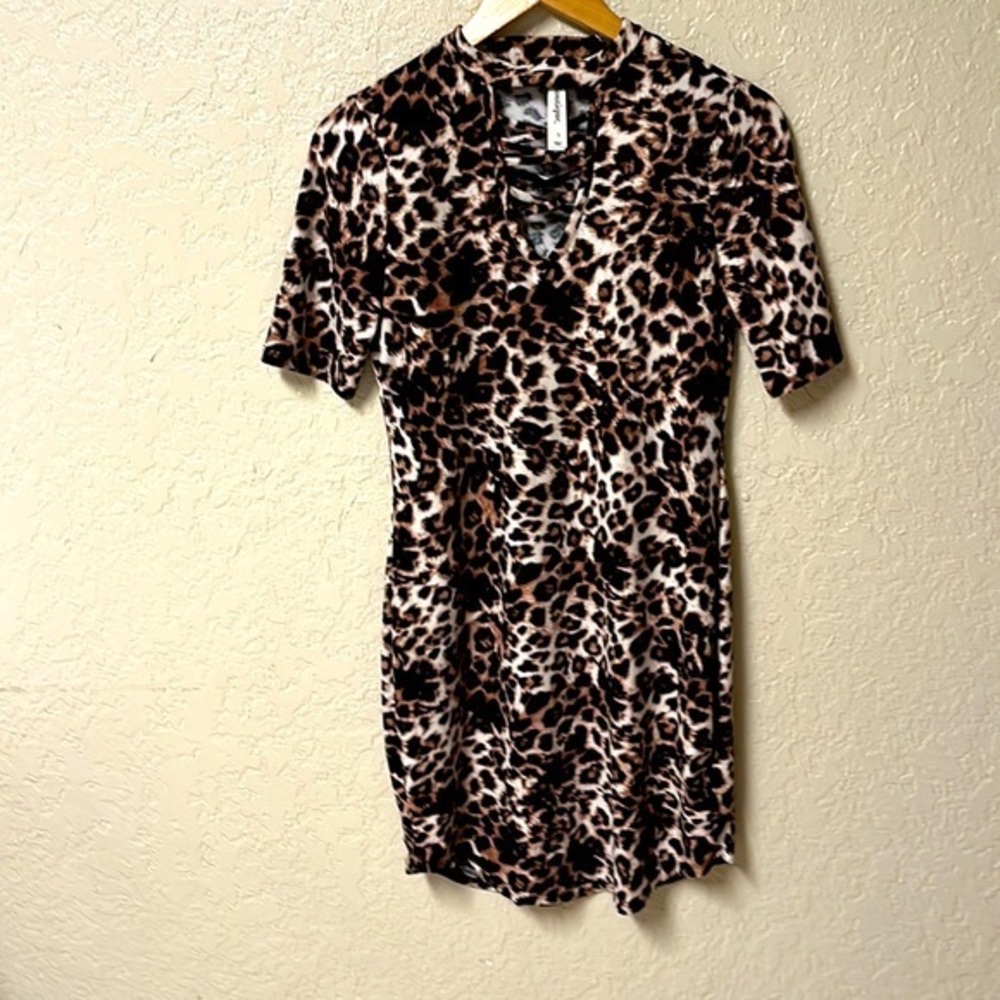 B&B Boutique Leopard Print‎ Dress, Size S. - Picture 4 of 4